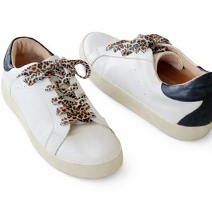 Journee Collection Erica Sneakers, Womens Size 9.5 White Vegan Leather,  Classic